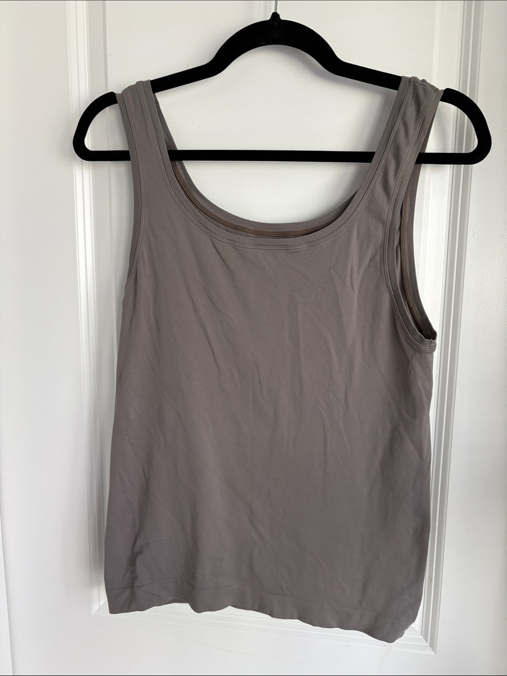 Soma Sleeveless Tank Top - Taupe Gray